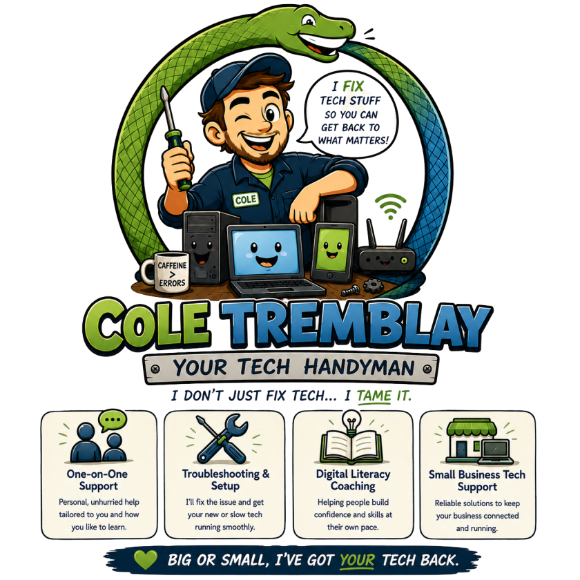Cole Tremblay, Your Tech Handyman